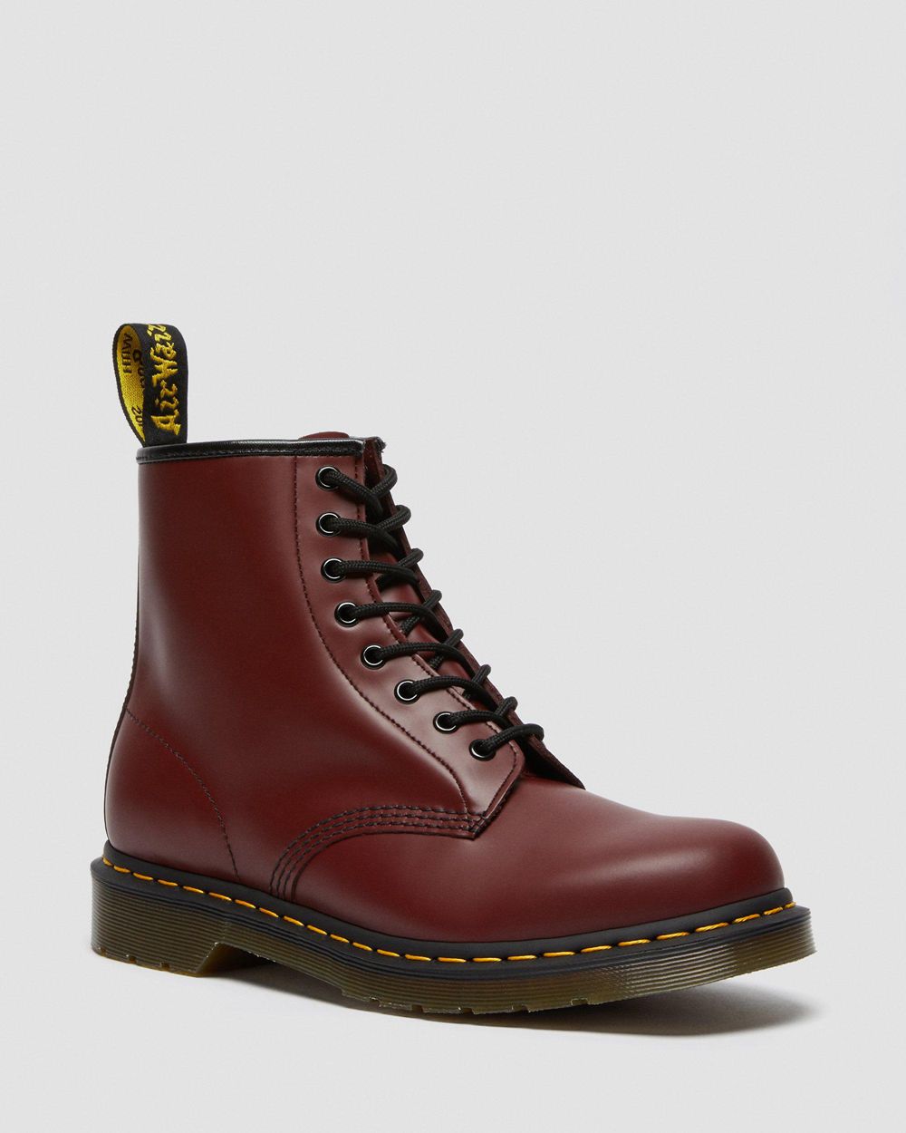 Dr Martens 1460 Smooth Kožené Šnurovacie Topánky Damske ( Červené ) SK 524-XALRBO